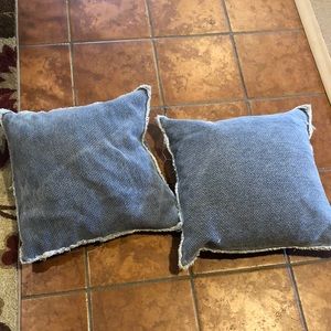 Bundle of 2 Denim Pillows